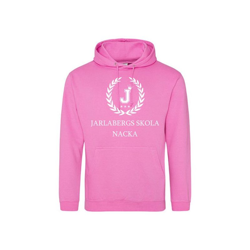 Skoltröja Jarlabergs Hoodie Rosa
