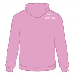 Skoltröja Ekliden Hoodie Rosa