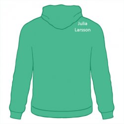 Skoltröja Ekliden Hoodie Grön