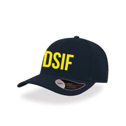 DISF: Marinblå snapback...