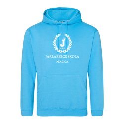 Skoltröja Jarlabergs Hoodie Hawaiian blue