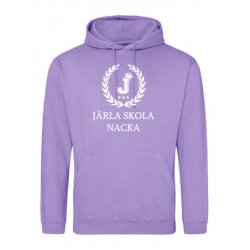 Skoltröja Järla Hoodie Lila...