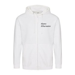 Ziphoodie Järla Vit