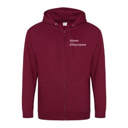 Ziphoodie Järla Vinröd