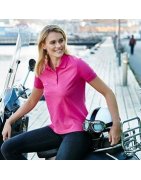 Pikétröjor dam med eget tryck eller egen brodyr