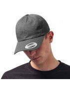 Yupoong dad-hats med egen brodyr