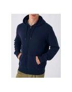 Övriga zip-hoodies för herr med eget tryck